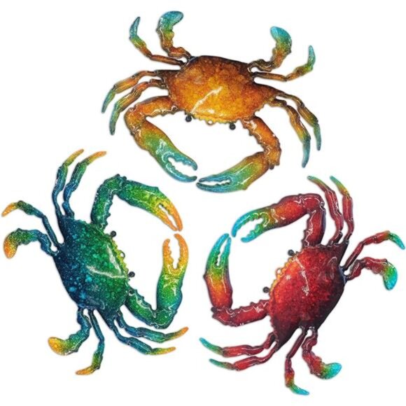Crab Sea Wall Decor - Picture 1 of 7